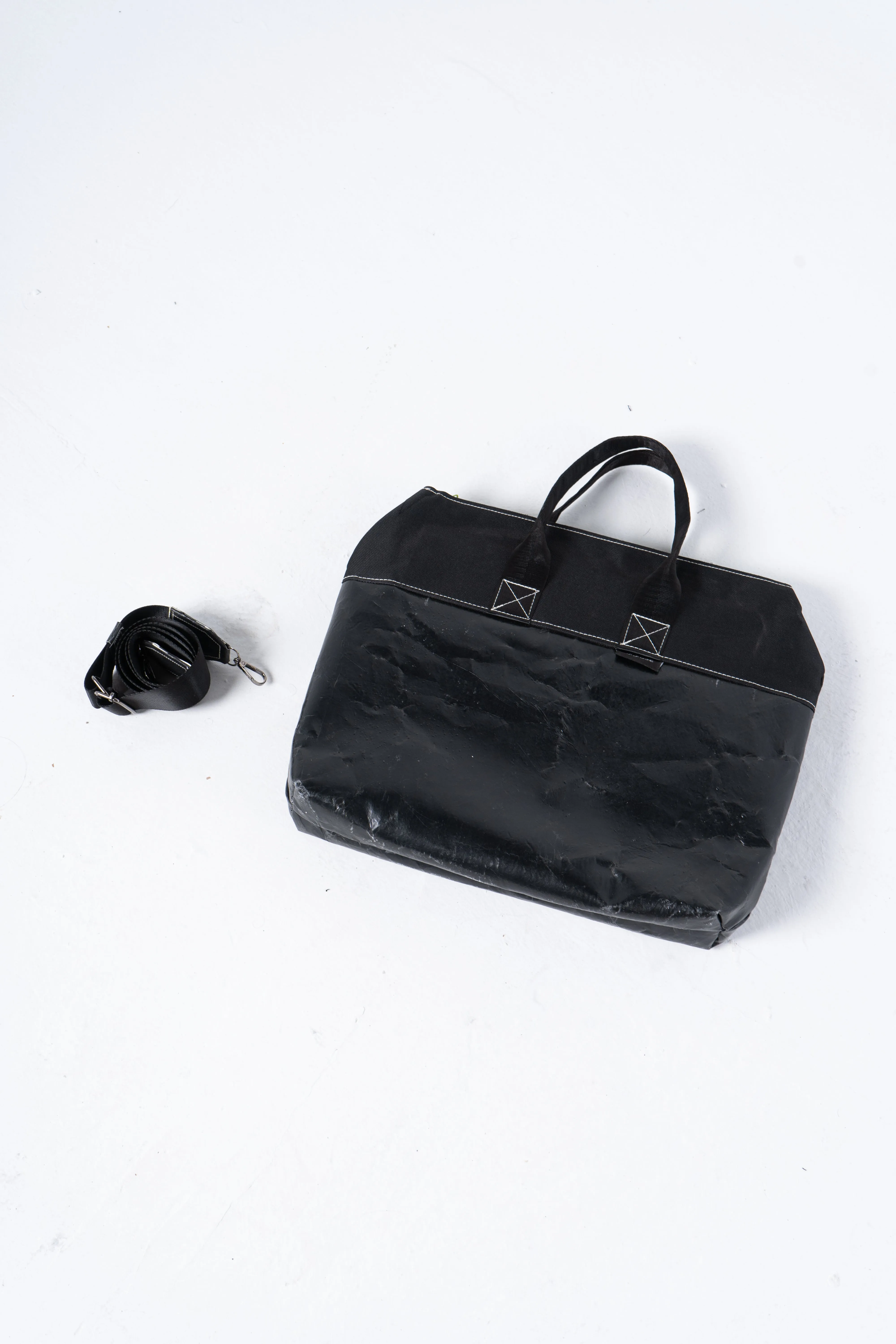 Practical Plastic Laptop Bag in Black